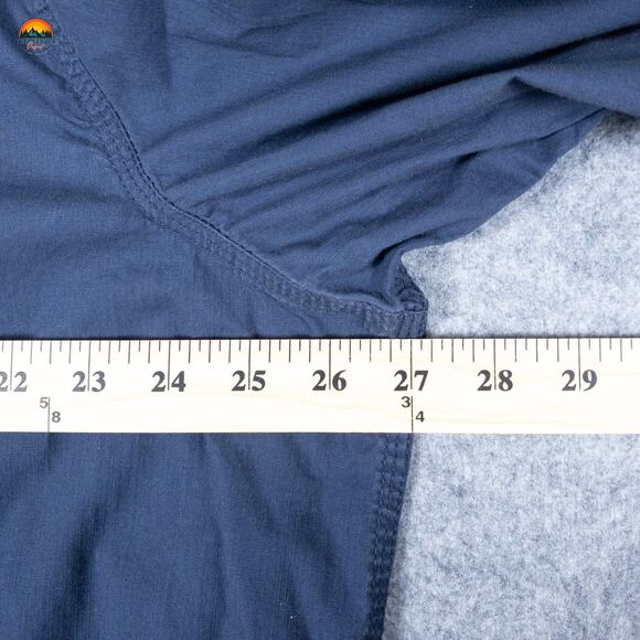 Carhartt Button-Up Shirt Blue Long Sleeve Relaxed Fit Collared Men's Size 2XL - Picture 7 of 10